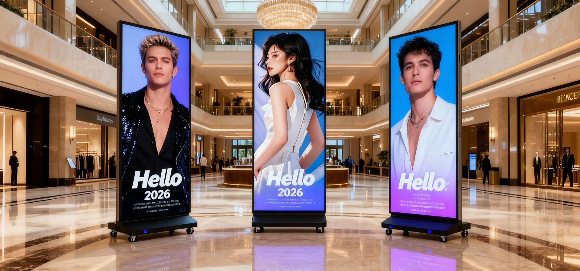LED digital poster screen