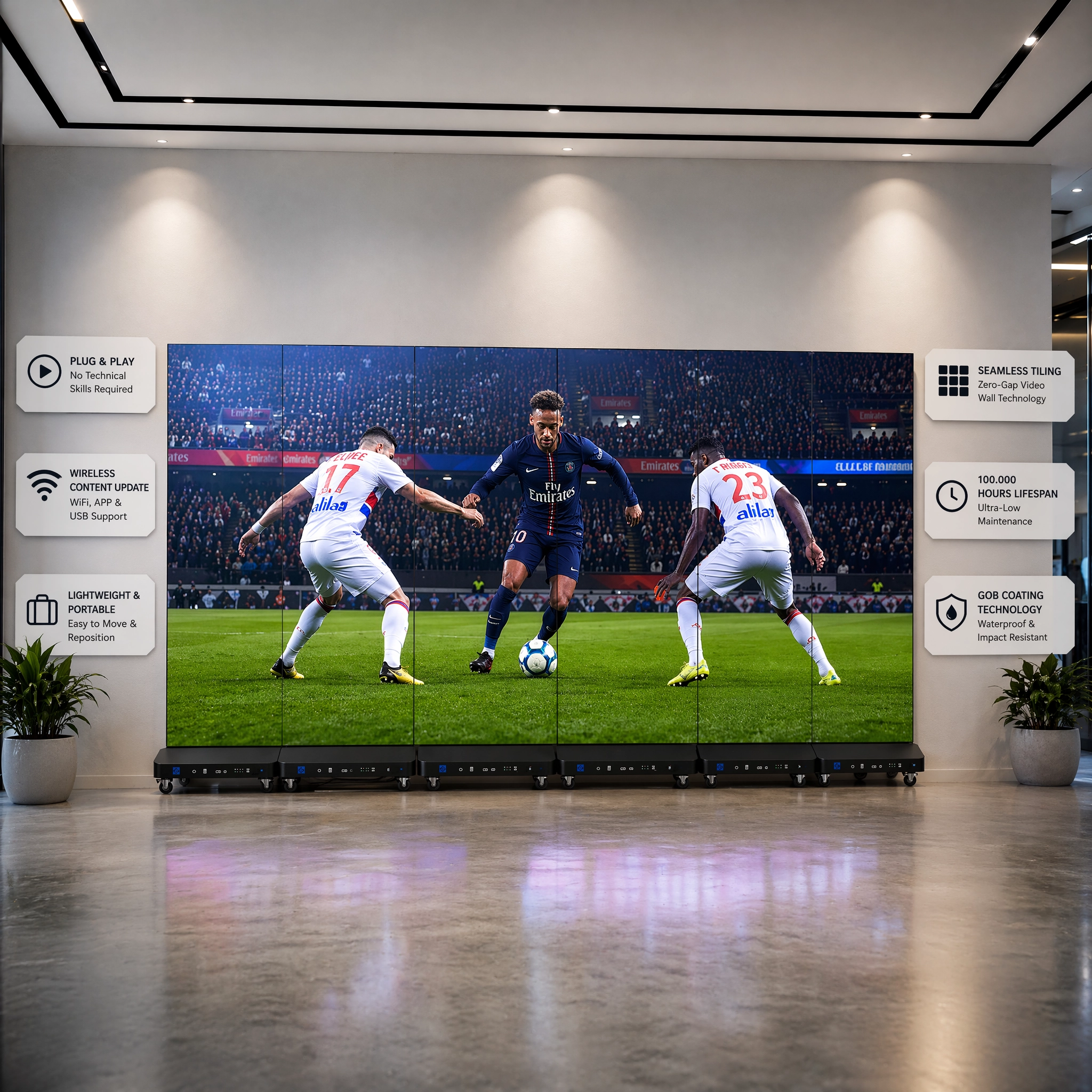 high-end-indoor-led-poster-display-solution